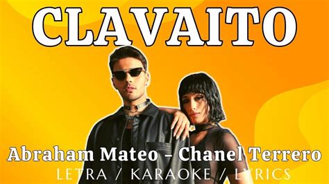 Chanel & Abraham Mateo – Clavaito Lyrics .